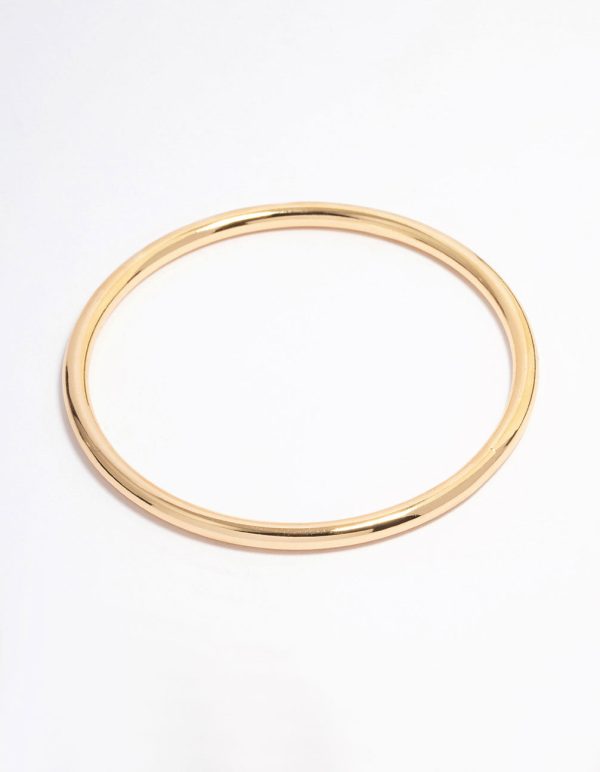 Gold Plated Clean Bangle Online Hot Sale