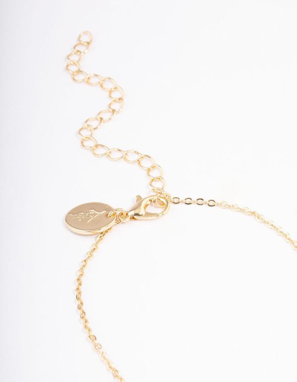 Gold Plated Angel Number  555  Layered Necklace on Sale - Image 2