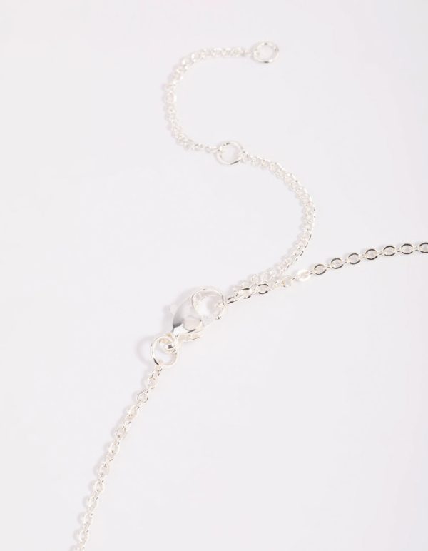 Silver Plated 45cm Cross Necklace Supply - Image 3