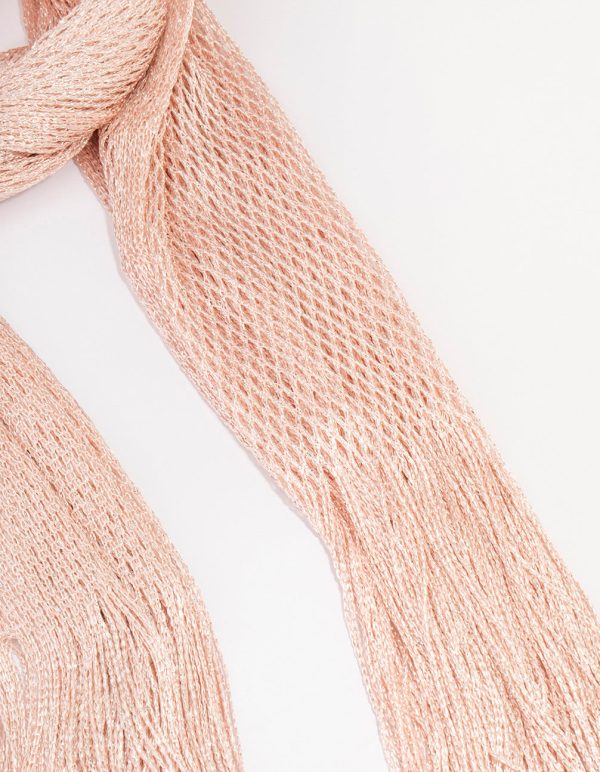 Large Drape Fabric Necklace Scarf For Sale - Image 3