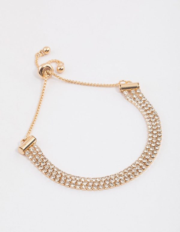 Gold Dainty Toggle Cucphain Adjustable Bracelet Hot on Sale - Image 2
