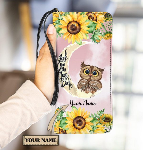 Personalized Owl Clutch Purse, Personalized Gift for Owl Lovers - PU328PS Hot on Sale
