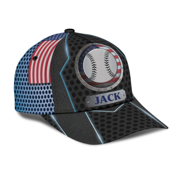 Personalized Baseball Classic Cap - CP124CT For Discount - Image 3