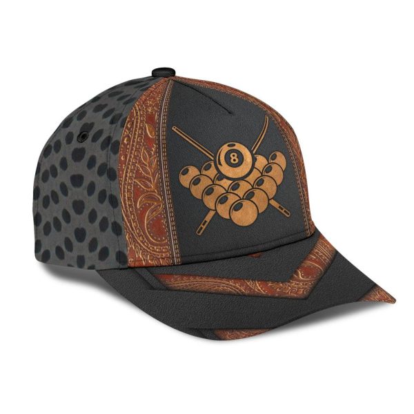 Billiard Classic Cap, Gift for Billiard Snooker Lovers, Billiard Snooker Players - CP2305PA Discount - Image 2