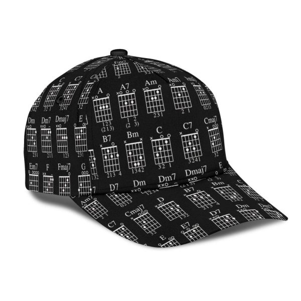 Guitar Classic Cap, Gift for Music Lovers, Guitar Lovers - CP2407PA Hot on Sale - Image 2