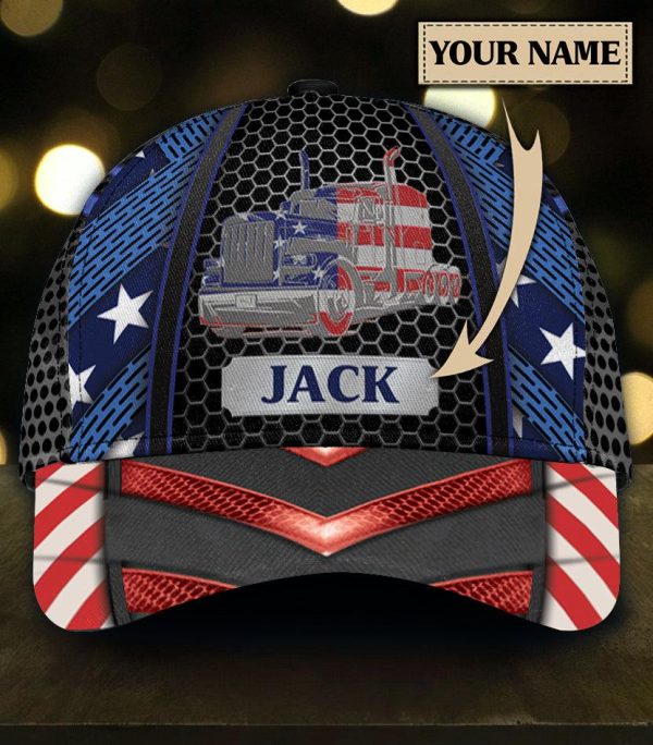 Personalized Trucker Classic Cap, Personalized Gift for Truckers - CP187CT on Sale