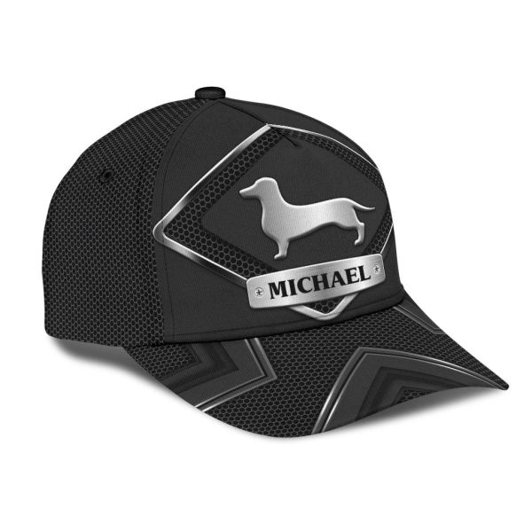Personalized Dachshund Classic Cap, Personalized Gift for Dachshund Lovers - CP116CT Supply - Image 3