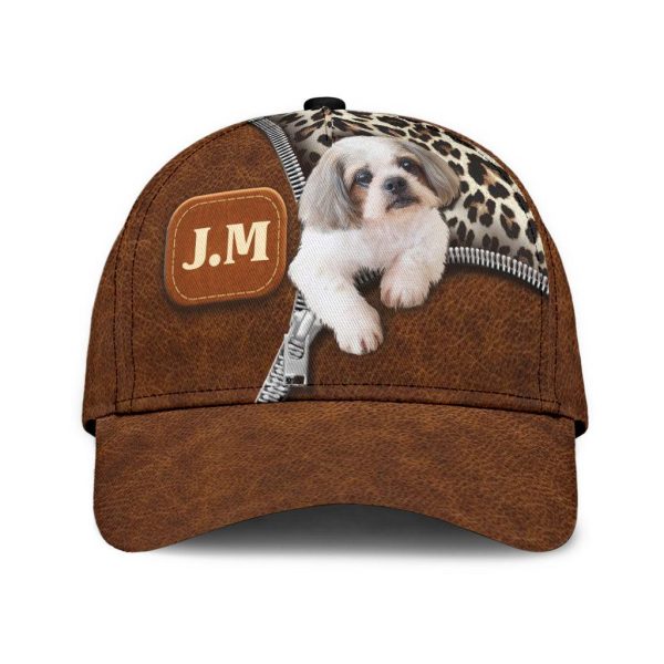 Personalized Shihtzu Classic Cap, Personalized Gift for Shihtzu Lovers - CP182CT Online Sale - Image 2