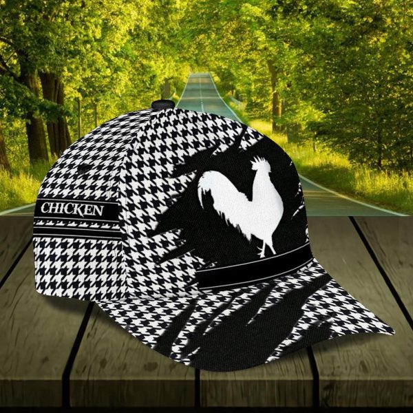 Personalized Chicken Classic Cap, Personalized Gift for Farmers, Cow Lovers, Chicken Lovers - CP1300PS For Discount - Image 3