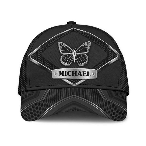 Personalized Butterfly Classic Cap, Personalized Gift for Butterfly Lovers - CP112CT For Discount - Image 2