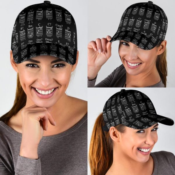 Guitar Classic Cap, Gift for Music Lovers, Guitar Lovers - CP2407PA Hot on Sale - Image 5