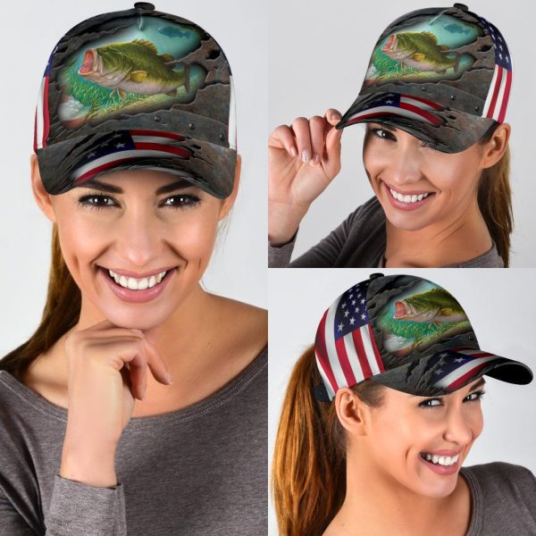 Fishing Classic Cap, Gift for Fishing Lovers - CP2324PA Online Hot Sale - Image 5
