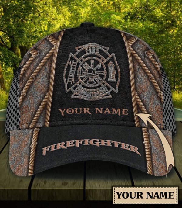 Personalized Firefighter Classic Cap, Personalized Gift for Firefighters - CP1158PS Online Sale