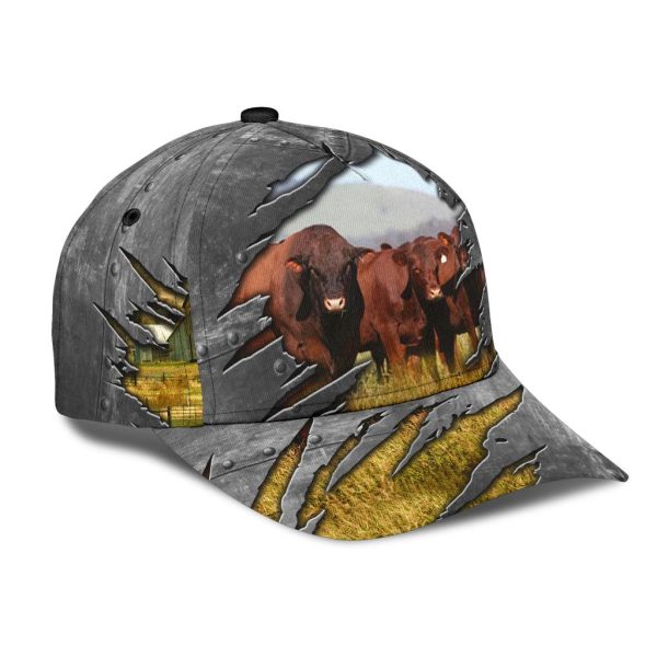 Cow Classic Cap, Gift for Farmers, Cow Lovers, Chicken Lovers - CP2366PA For Cheap - Image 2