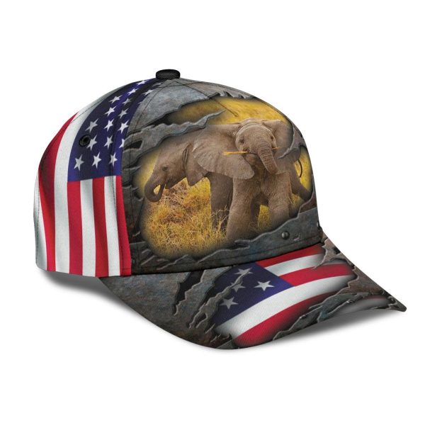 Elephant Classic Cap, Gift for Elephant Lovers - CP2321PA Online - Image 2