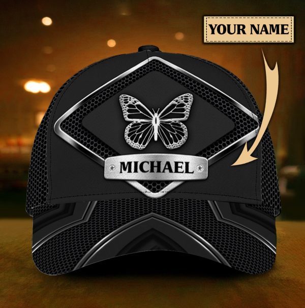 Personalized Butterfly Classic Cap, Personalized Gift for Butterfly Lovers - CP112CT For Discount