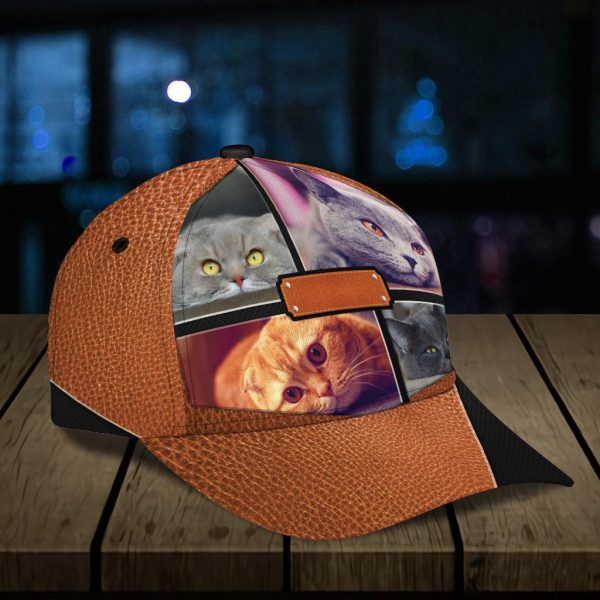 Personalized Cat Classic Cap, Personalized Gift for Cat Lovers, Cat Mom, Cat Dad - CP1161PS on Sale - Image 3