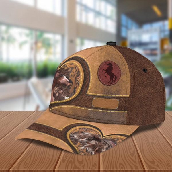 Personalized Horse Classic Cap, Personalized Gift for Horse Lovers - CP1176PS Supply - Image 5