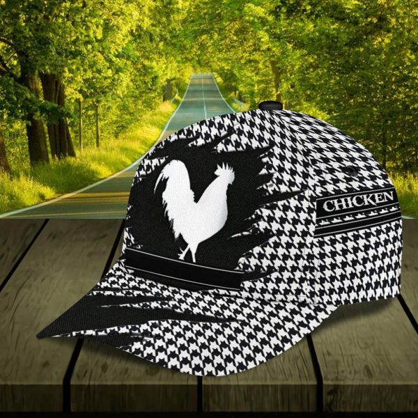 Personalized Chicken Classic Cap, Personalized Gift for Farmers, Cow Lovers, Chicken Lovers - CP1300PS For Discount - Image 5
