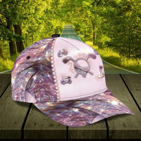 Personalized Golf Classic Cap, Personalized Gift for Golf Lovers, Golf Players - CP1312PS Online - Image 3