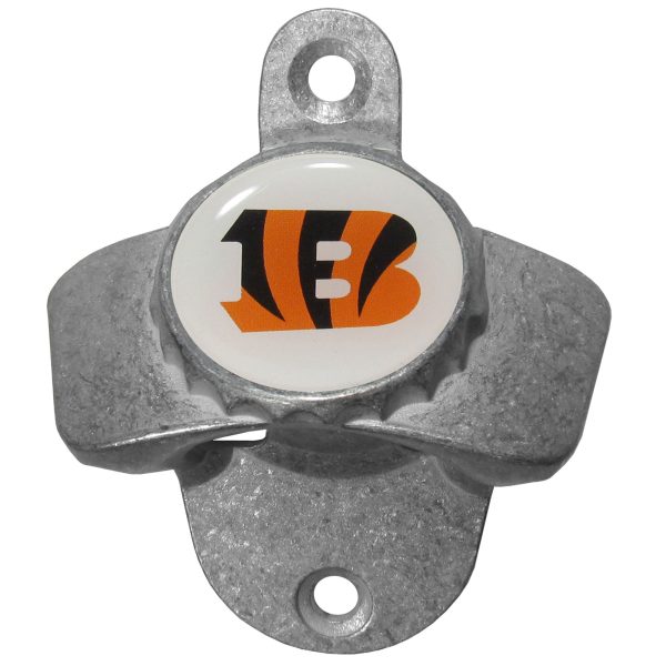 Cincinnati Bengals Wall Mounted Bottle Opener Sale